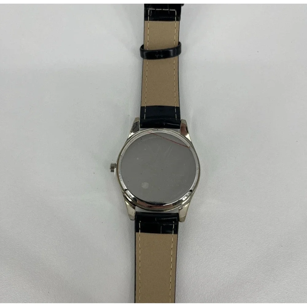 WWE Becky Lynch The Man Watch‎ Men's Size Black Leather Band Game Time New